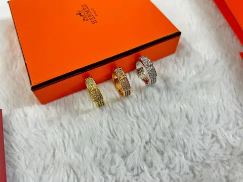 Hermès Buckle Rings Set