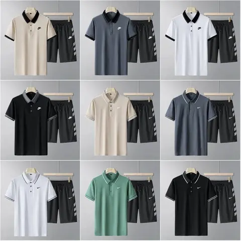 Nike Men's Polo Shirt and Shorts Set