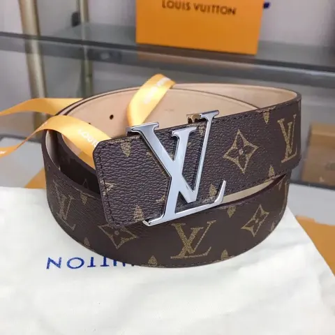 Louis Vuitton Monogram Belt with LV Buckle