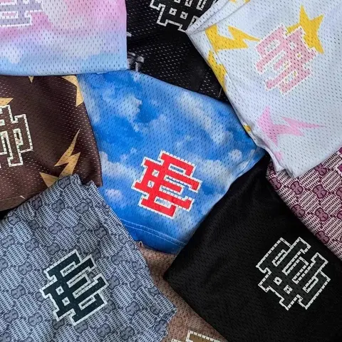 MOSCHINO Logo Print Mesh Tops Collection