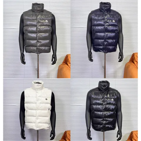 Moncler Men's Quilted Down Vests Collection