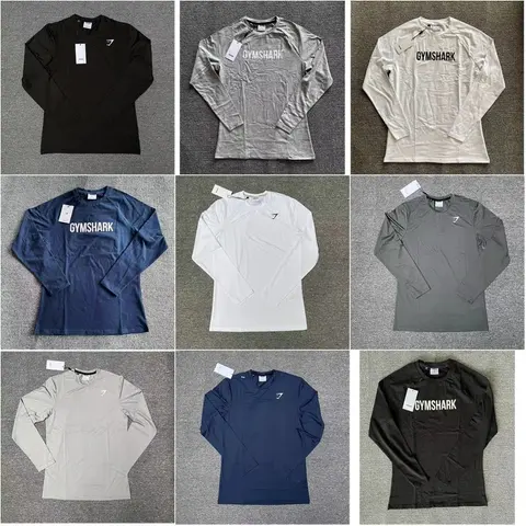 Gymshark Long Sleeve Performance Shirts Collection