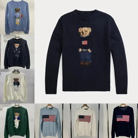Polo Bear Knit Sweater Collection