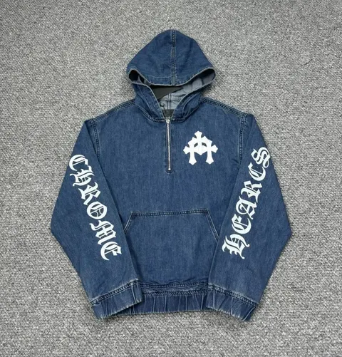 Chrome Hearts Denim Hoodie