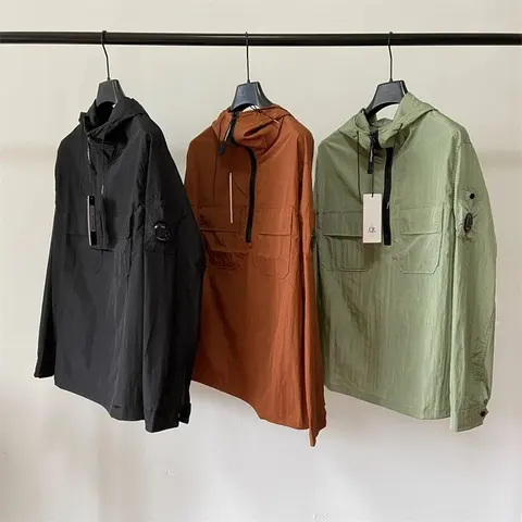 Men's Hooded Anorak Jacket Collection