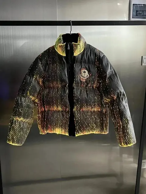 Moncler Gradient Reflective Puffer Jacket