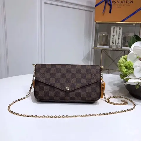 Louis Vuitton Damier Ebene Crossbody Bag