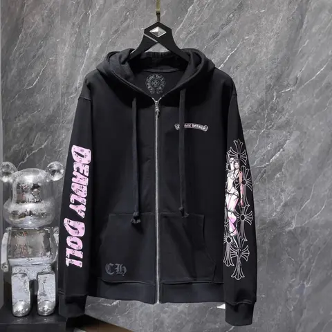 Chic Hollywood Demi Doll Zip-Up Hoodie