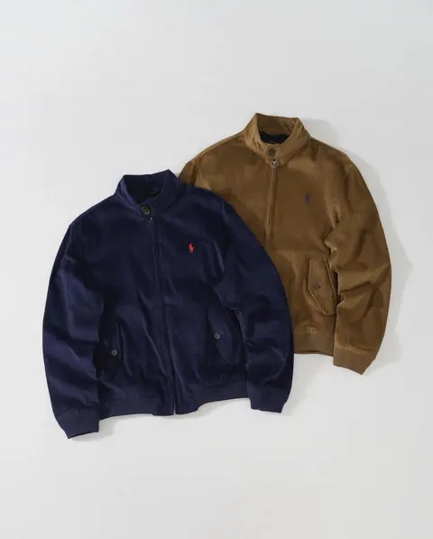 Ralph Lauren Corduroy Bomber Jacket