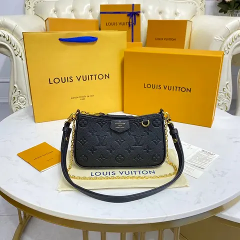 Louis Vuitton Black Monogram Empreinte Crossbody Bag