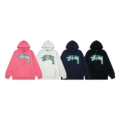 Stussy Graffiti Logo Hoodie Collection