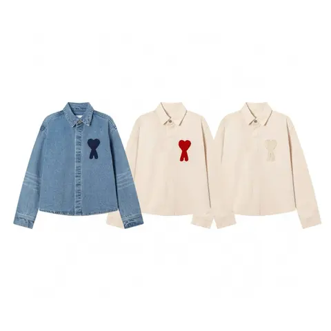 Maison Margiela Heart Patch Shirts Collection
