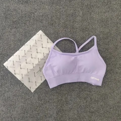 DFYNE Lavender Sports Bra