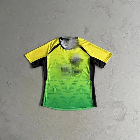 TS Soccer Jersey - Green with Black Logo
