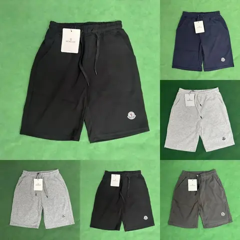 Moncler Men's Logo Patch Sweat Shorts Collection