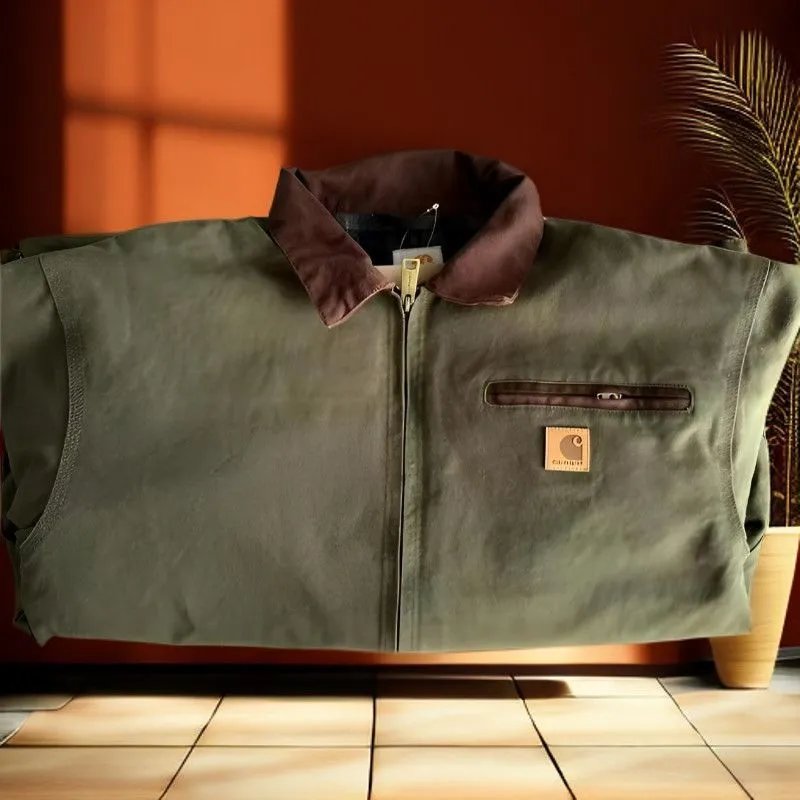J97水洗做旧苔藓绿
