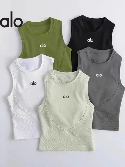 alo Yoga Ribbed Tank Top Collection