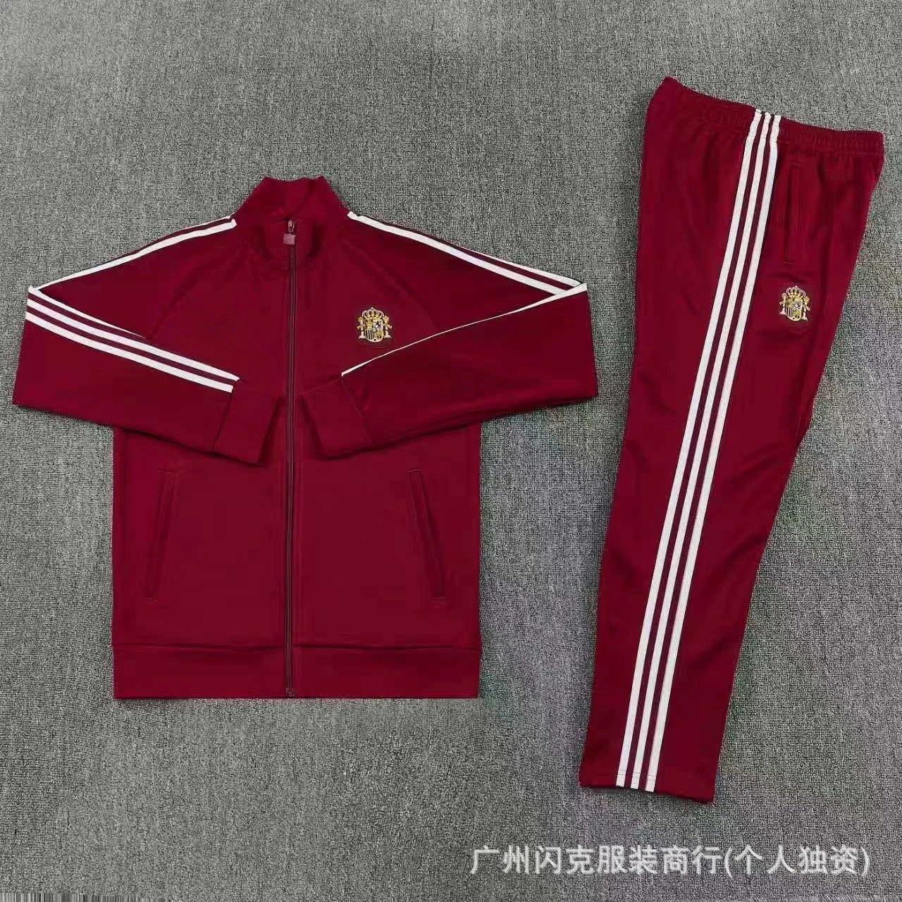 26-27西班牙枣红色套装