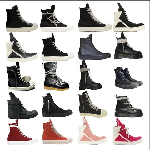 Christian Louboutin High-Top Boots Collection