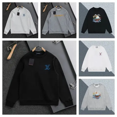 Louis Vuitton Embroidered Crewneck Sweatshirts Collection
