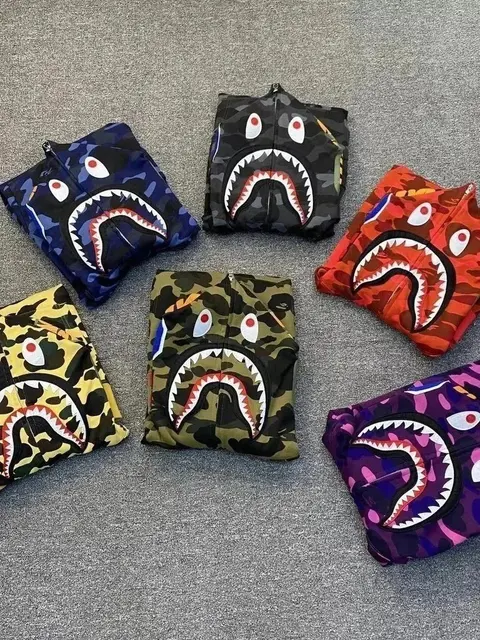 Bape Shark Hoodie Collection