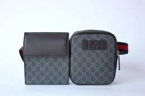 Gucci GG Supreme Canvas Crossbody Bag
