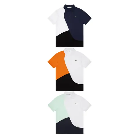 Lacoste Color-Block Polo Shirt Collection