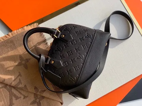 Louis Vuitton Black Monogram Empreinte Leather Crossbody Bag