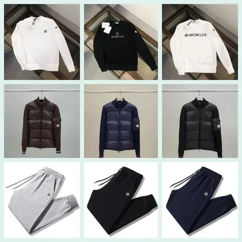 Moncler Collection - Sweatshirts, Puffer Jackets, and Sweatpants