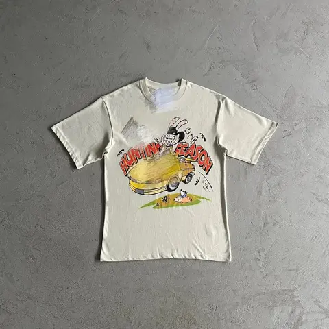 Hunting Season Cartoon Rabbit T-Shirt