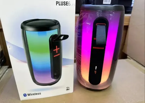 PLUSE6 Wireless Bluetooth Speaker with RGB Lighting