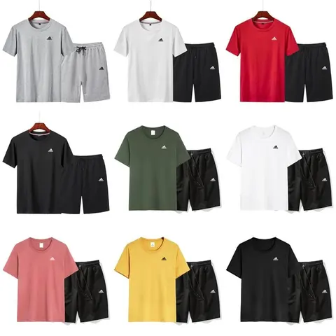 Adidas Men's T-Shirt and Shorts Sets