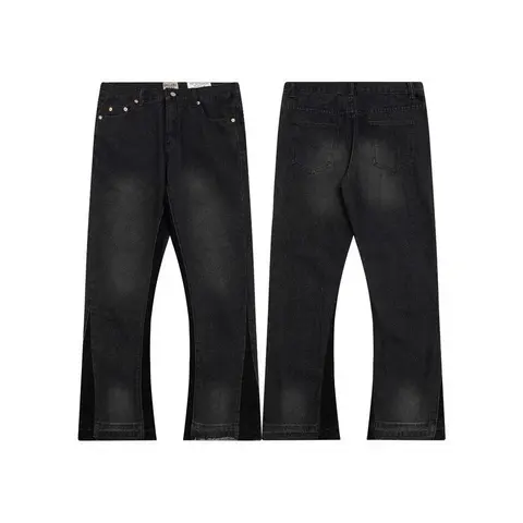 Black Flared Jeans