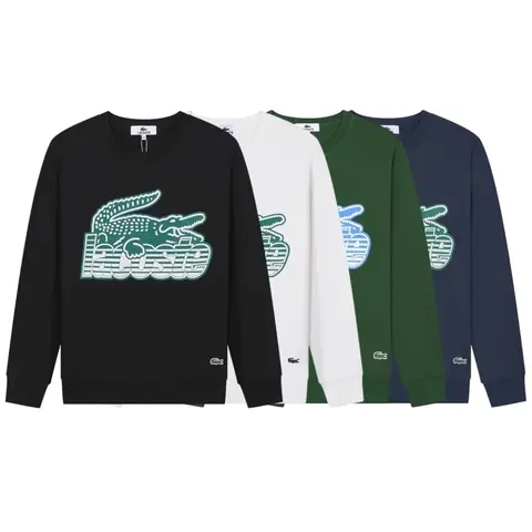 Lacoste Crocodile Logo Sweatshirt Collection