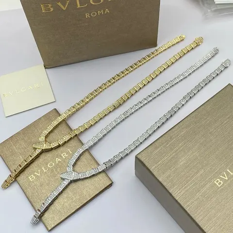 Bvlgari Serpenti Diamond Necklace Set