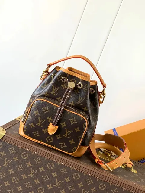 Louis Vuitton Monogram Drawstring Backpack