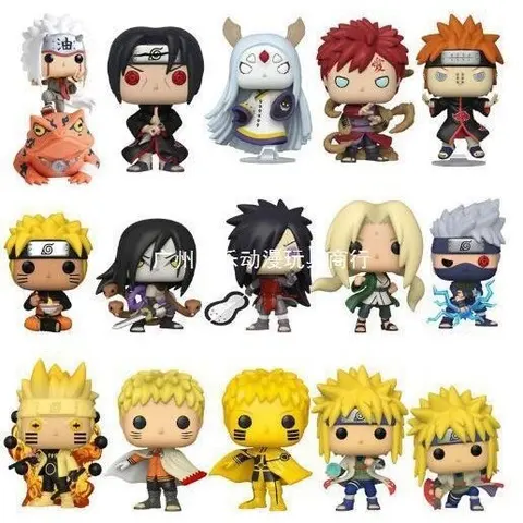 Naruto Shippuden Action Figure Collection: Kakashi, Tsunade, and Others