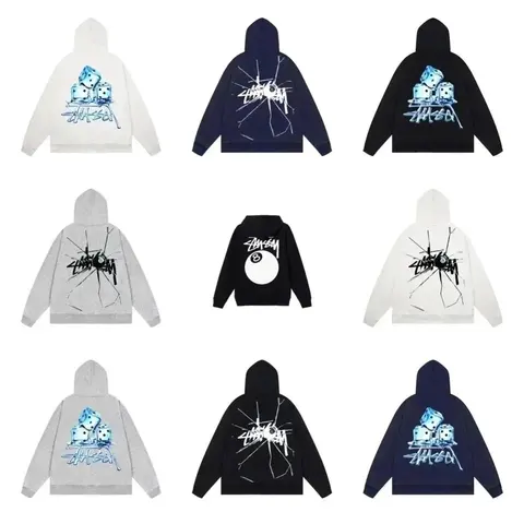 Stussy Dice and Ball Graphic Hoodies Collection