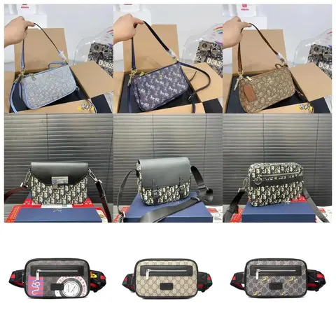Gucci and Dior Inspired Crossbody and Waist Bags Collection