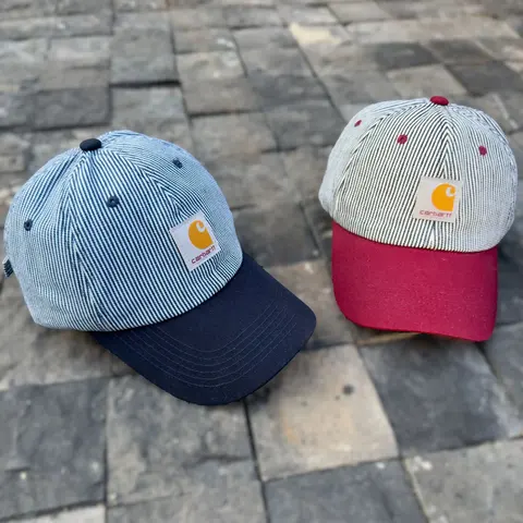 Carhartt WIP Striped Baseball Caps
