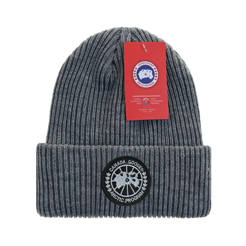 Canada Goose-灰色粗纹-黑标