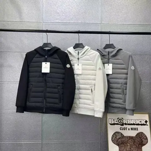 Moncler Quilted Hooded Down Jackets