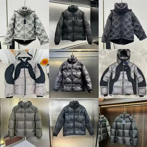 Louis Vuitton Monogram Puffer Jacket Collection