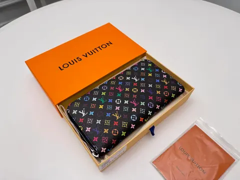 Louis Vuitton Multicolor Monogram Zip Wallet