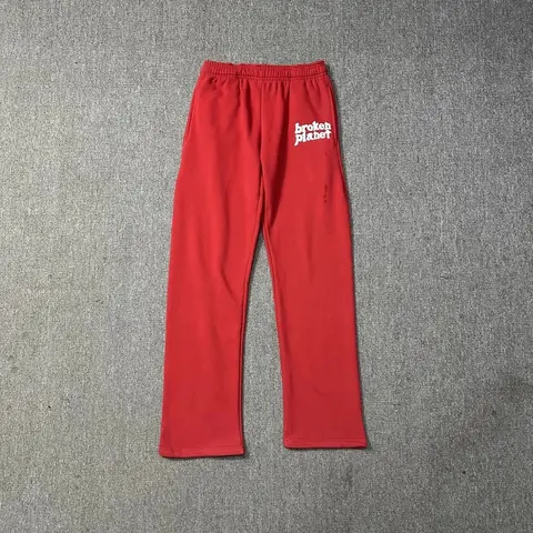 Broken Planet Red Sweatpants