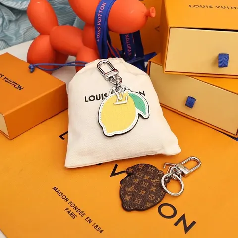 Louis Vuitton Lemon Keychain