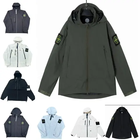 Stone Island Hooded Jacket Collection