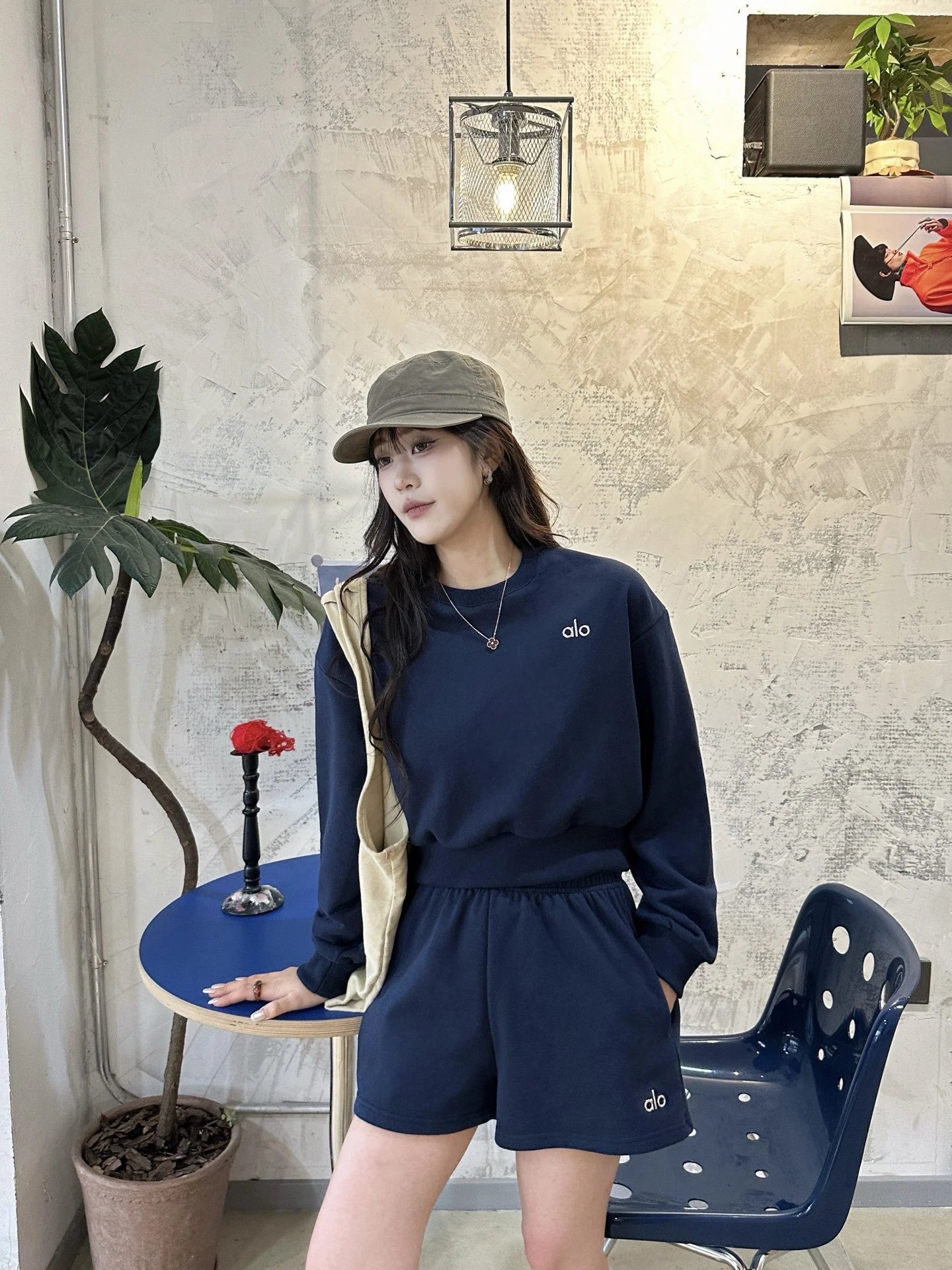 【短卫衣】藏蓝色