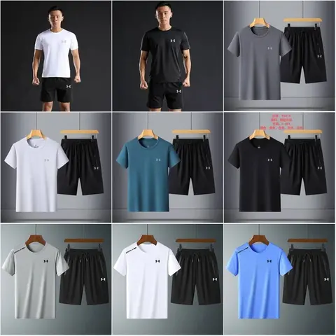 Under Armour Men's Performance T-Shirt and Shorts Set