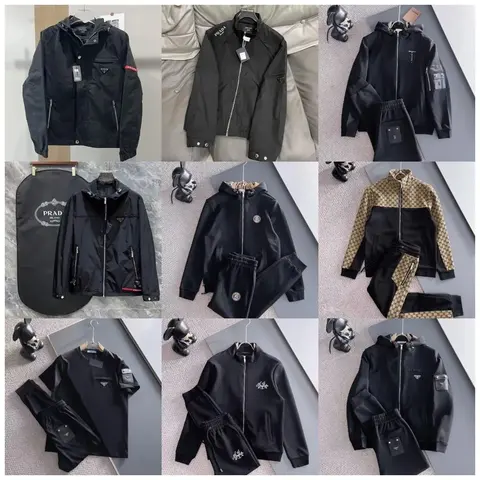 Prada Men's Clothing Collection - Jackets, Hoodies, and Tracksuits